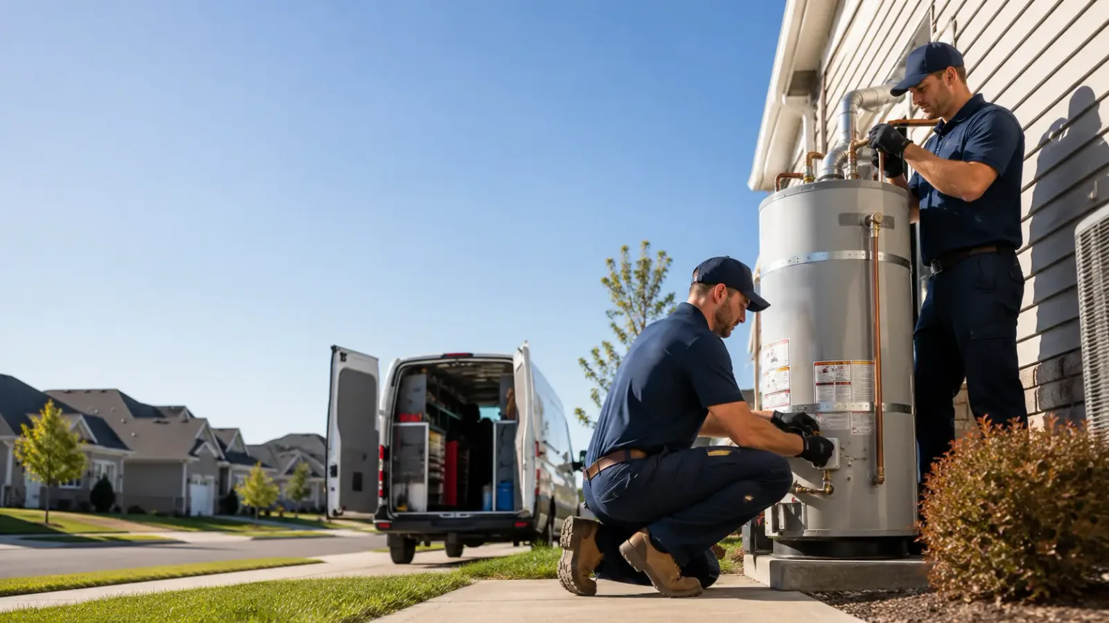 Water Heater Installation in Newcastle, TX